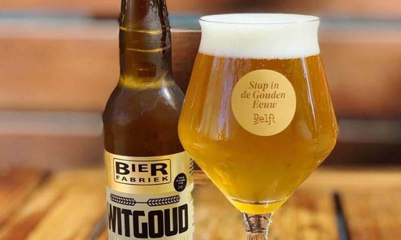 Witgoud speciaalbier van Bierfabriek Delft